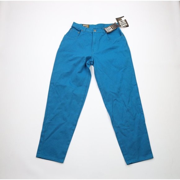 NOS Vintage 90s Streetwear Mens 31x31 Baggy Fit Straight Leg Denim Jeans Blue